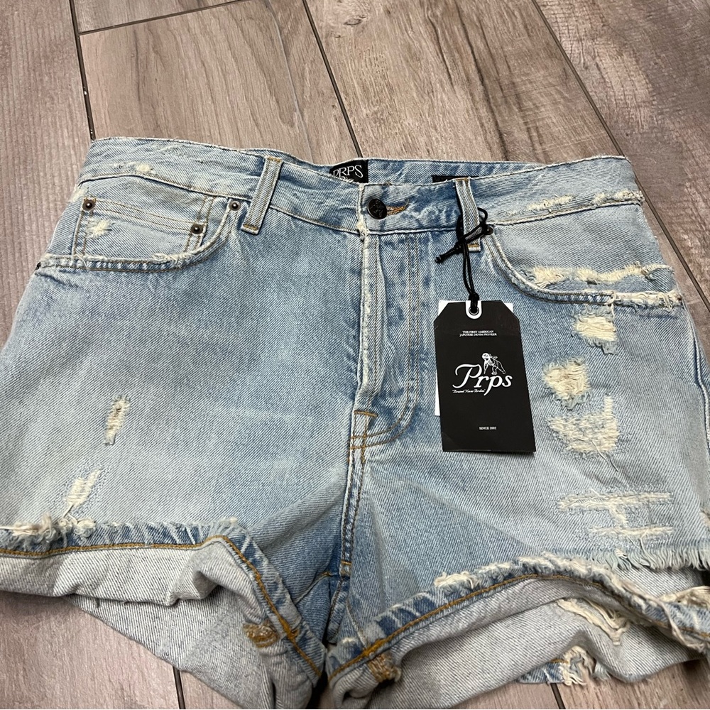 PRPS denim shorts size 28